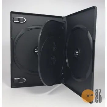 DVD film DVD box černý na 4 DVD