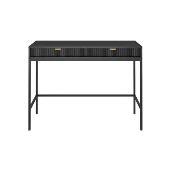 Toaletní stolek Piaski toaletní stolek Nova se zásuvkami T-104 Barva: černá