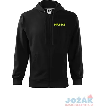 Pracovní kombinéza Mikina černá se zipem HASIČI XL Ne