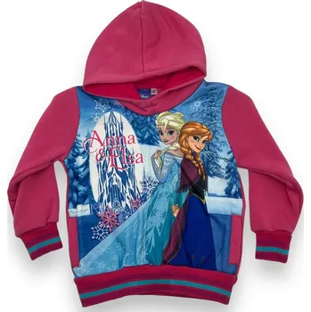 Dívčí mikina Disney Dívčí růžová mikina Ledové králoství 03 Barva: Růžová, Velikost: 104