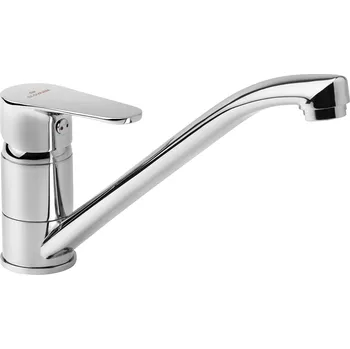 Vodovodní baterie Slovarm - EN.3506.A - Baterie dřezová stojánková, ramínko ploché otočné, L 225 mm - 480522