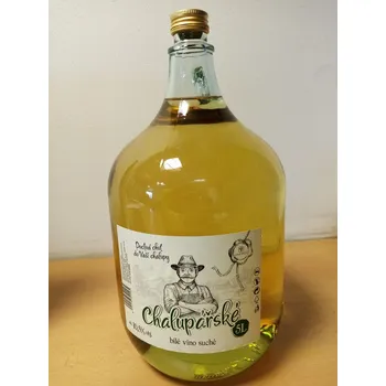 Víno Chalupářské víno bílé suché 5 l