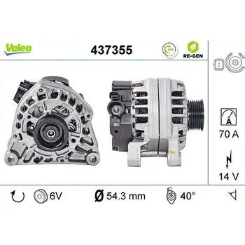 Autoelektrika generátor VALEO 437355