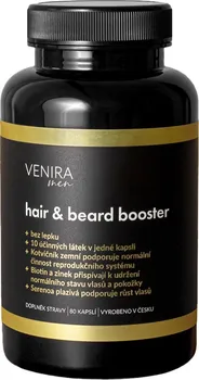Péče o vousy VENIRA Hair & Beard booster pro muže 80 cps.