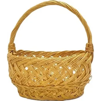 Nákupní košík Proutěný košík Bardejov nejmenší (Tradiční proutěný košík Bardejov v nejmenší velikosti)