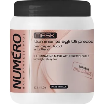 Vlasová regenerace Brelil Professional Illuminating Mask maska pro matné vlasy 1000 ml