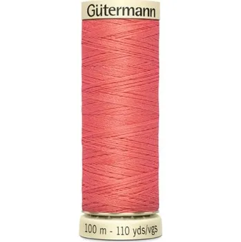 Nit Univerzální šicí nit Gütermann v tmavě lososové barvě 896