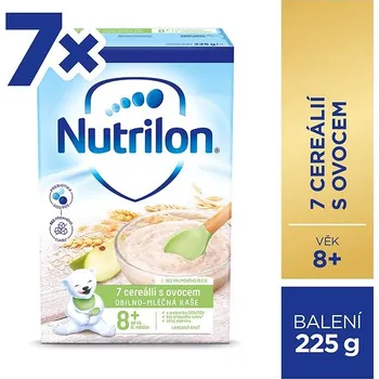 Dětská výživa Nutrilon Pronutra Kaše 7 cereálií s ovocem 7× 225 g