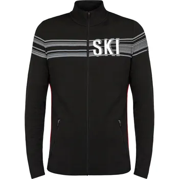 Cyklistické kalhoty Pánský svetr Newland N3 3823/0108 Man Full Zip Black/White