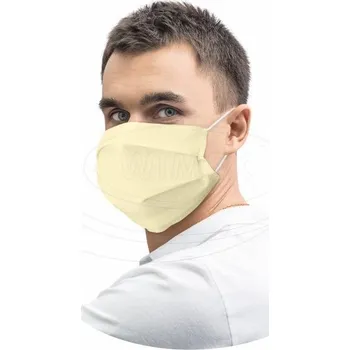 rouška Ochranné roušky 18 x 9,5 cm, béžové, 20 ks