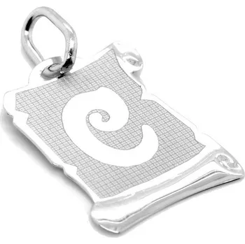 Přívěsek Písmenko C na pergamenu