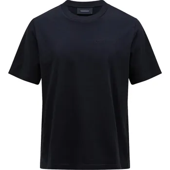 Cyklistické kalhoty Pánské triko Peak Performance M Original Small Logo Tee Black