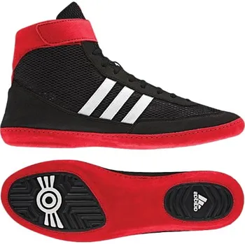 Boxerská obuv ZÁPASNICKÁ OBUV ADIDAS COMBAT SPEED 5 BLACK RED Velikost: 11 UK