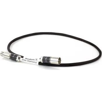 Tellurium Q SILVER DIAMOND WAVEFORM II DIGITAL XLR CABLE 1m (Vysoce kvalitní digitální XLR kabel, délka 1m)