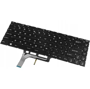 Náhradní klávesnice pro notebook MSI Stealth Thin GS65 054 Podsvícená Klávesnice