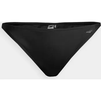 Dámské plavky 4F 4FSS23UBKBF023 DEEP BLACK Spodní díl plavek US S