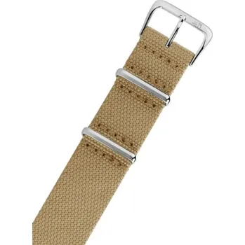 Řemínek na hodinky Textilní řemínek Morellato Air Force 5765D88.027 M, béžový, NATO