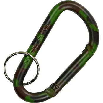 Lany MILTEC Karabina na klíče maskovací Camo Mil-Tec®