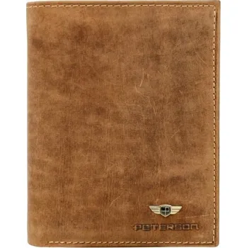 Peněženka Peněženka Peterson PTN 339 2-1-5 - koňak