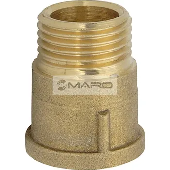 Fitinka Prodloužení mosazné MF 1/2" x 15 mm, 411506