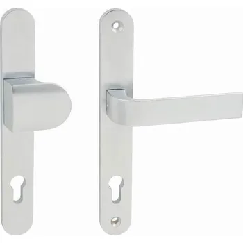 Dveřní kování TI - MAGNUS - 3198 PZ otvor pro vložku, 72 mm, madlo/klika CP - Chrom perla (18)