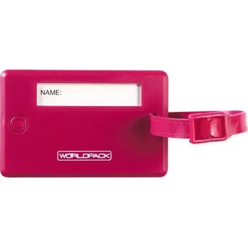 Příslušenství k zavazadlu WORLDPACK Jmenovka na zavadlo 00114 pink