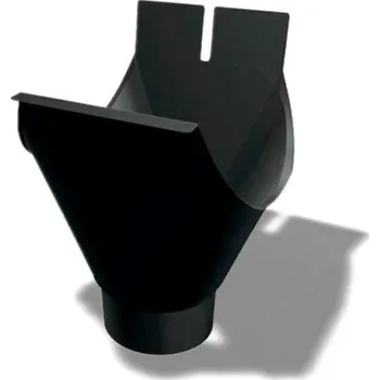 okap PREFA kotlík hliníkový Ø 125/100 mm, Černá P10 RAL 9005