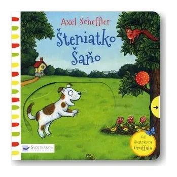 Cizojazyčná kniha Šteniatko Šaňo