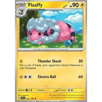Volný čas Pokémon SV1en 067/198 Flaaffy - Scarlet & Violet Stav: Near Mint, Verze: NORMAL
