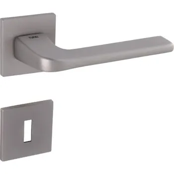 Dveřní kování TI - DARA - HR 4007Q 5S rozety PZ, klika/klika NP - Nikl perla (142)