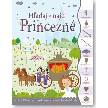 Cizojazyčná kniha Hľadaj a nájdi Princezné