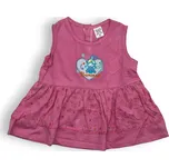 KFT Dívčí růžové šaty 03 Barva: Růžová, Velikost: 92