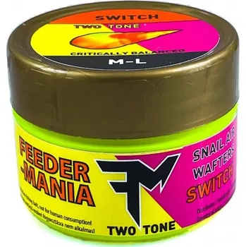 Návnadová surovina Feedermania Two Tone Snail Air Wafters 12 ks M-L - Switch