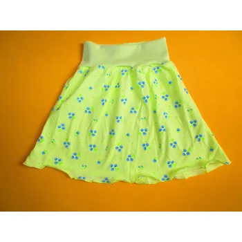 Dívčí sukně Arex, ČR Letní sukně s květinovým motivem Barva: světlezelená, Velikost: 116