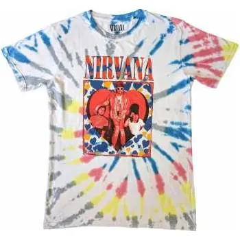 Pánská móda Merch Nirvana: Nirvana Unisex T-shirt: Heart (wash Collection) (x-large) XL