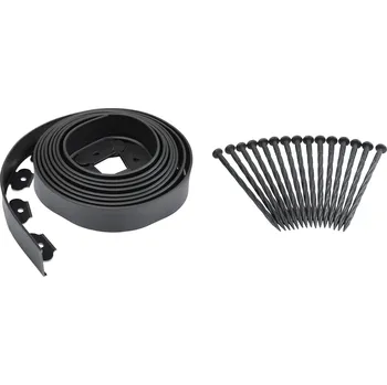 Zahradní obrubník G21 OZG215X5 černý