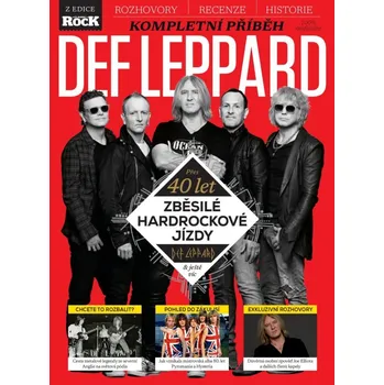 Literární biografie Def Leppard: Kompletní příběh - Extra Publishing (2023, brožovaná)