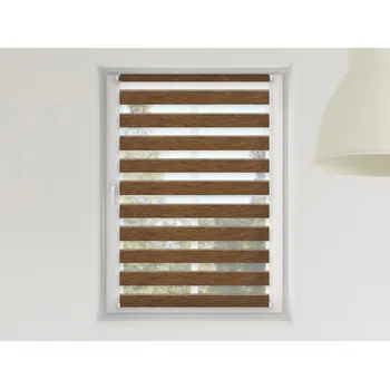 Roleta FEXI Zatemňovací Roleta Den a noc, Luxus nature dub, A 01503, 150x30 cm