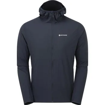 Pánská móda Montane pánská větruodolná bunda Featherlite Hoodie Barva: Eclipse Blue, Velikost: S
