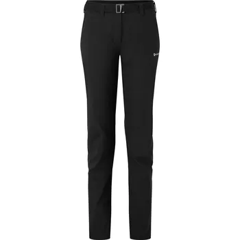 Dámské kalhoty Montane dámské softshellové kalhoty Fem Terra Stretch Lite Pants - Zkrácené Nohavice Barva: black, Velikost: UK16/US12/EUR44/XL