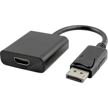 Video kabel PremiumCord adaptér DisplayPort - HDMI Male/Female, support 3D, 4K*2K@60Hz
