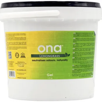 Pohlcovač pachu ONA Gel 4l, neutralizátor zápachu Lemongrass