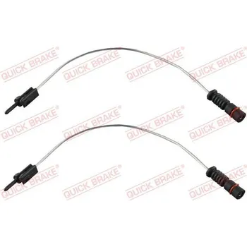 Brzdová destička Výstražný kontakt, opotřebení obložení Quick Brake WS 0182 A