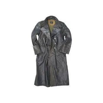 militaryrange Kabát důstojnický kožený ČERNÝ 10190002 Černá