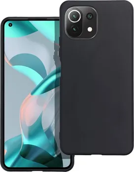 Pouzdro na mobilní telefon Matt Case pro Xiaomi Mi 11 Lite 5G/Mi 11 Lite LTE/Mi 11 Lite NE černé