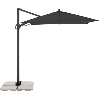 Stínicí technika Derby Zahradní slunečník s boční nohou 210 x 210 cm antracit