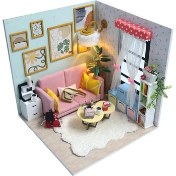 ostatní stavebnice 2Kids Toys miniatura domečku Obývací pokoj Sluneční paprsek