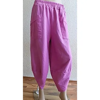 Dámské džíny Dámské tepláky harémky starorůžové