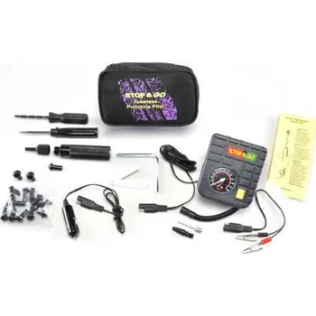 Sada na opravu pneumatiky Opravná sada na lepení pneu STOP & GO TUBELESS PUNCTURE KIT (Oprava motocyklových pneumatik )