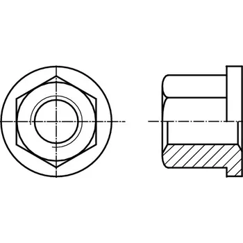 Matice PROFISTYL DIN 6331 matice vysoká 1,5d s nákružkem 10.9 pozink Varianta: DIN 6331 Matice šestihranná vysoká s nákružkem pev. 10.9 ZnB M8